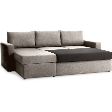 Sofa Cama Marslev Chaise Longue Gris Claro