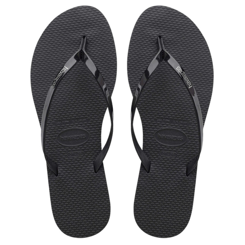 Sandalias de Mujer Havaianas You Metalic Negro