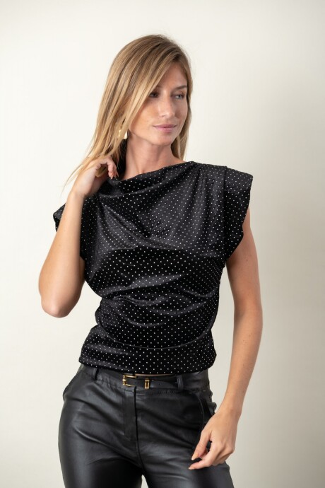 BLUSA MELANITA Plateado
