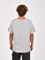 REMERA NAUPLIA GRIS MELANGE M