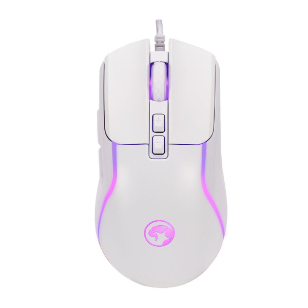 Mouse Gamer Marvo M292 Luz Rgb Usb BLANCO