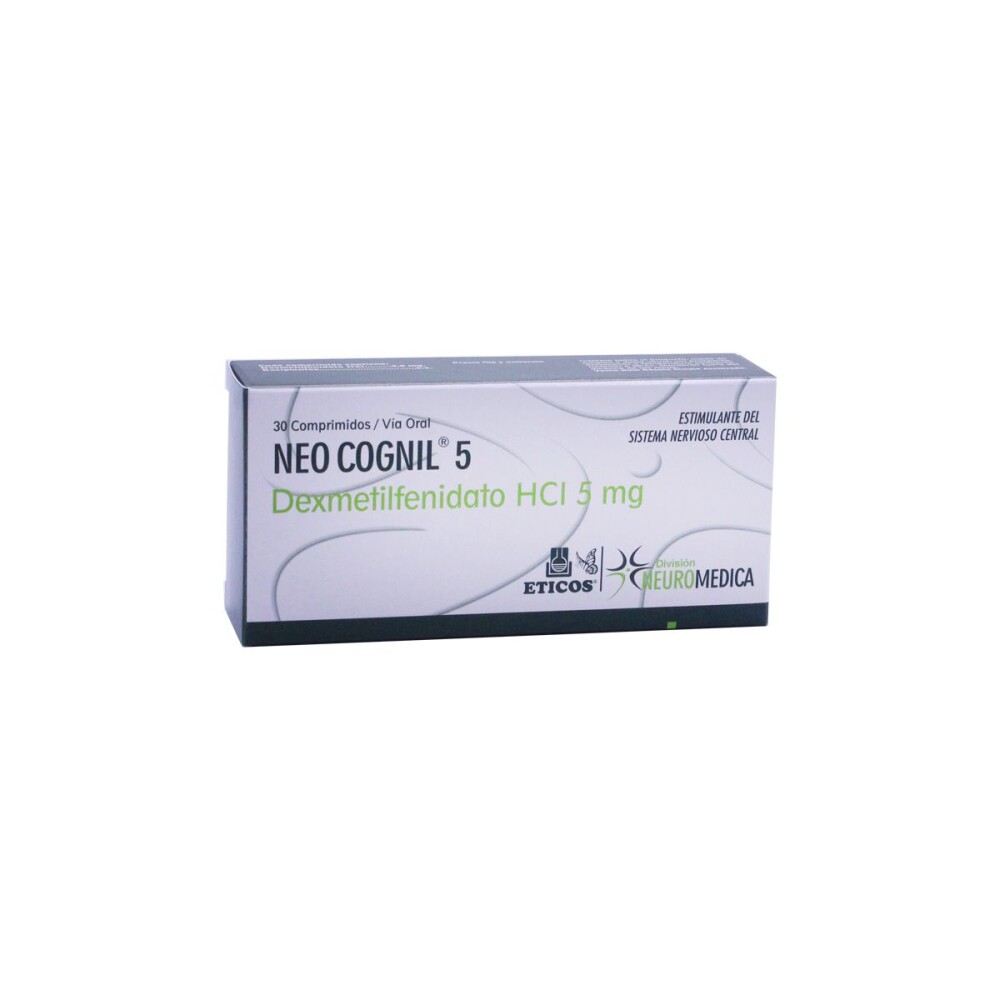 NEO COGNIL 5 MG. CJ X 30 COMP. única