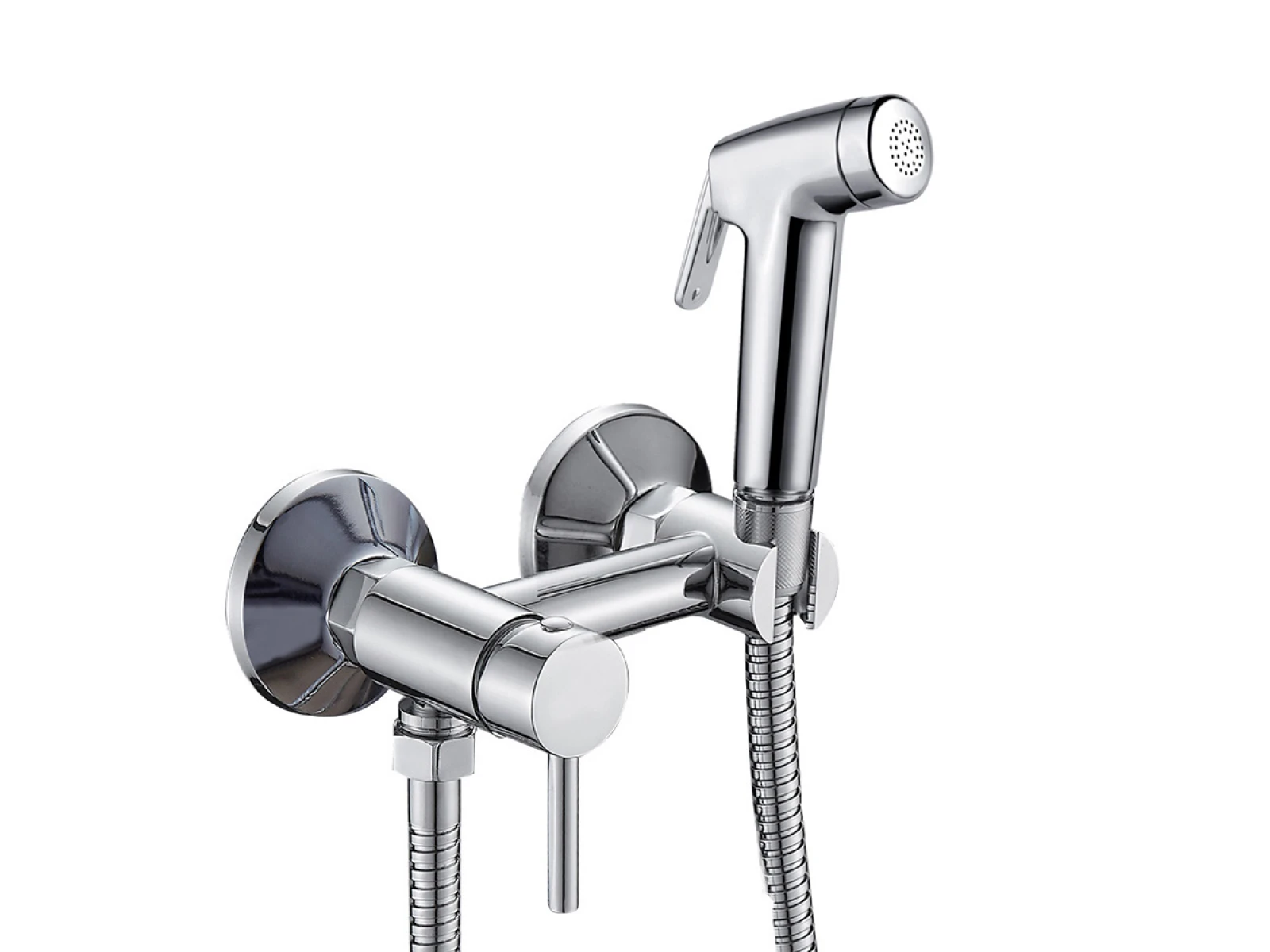 Ducha Higienica Exterior, Incluye Mezclador Frio-Caliente, Flexible, Ducha 