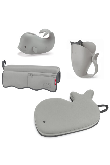 Set Cuatro Piezas Esenciales Para Baño de Bebés Diseño Moby 0