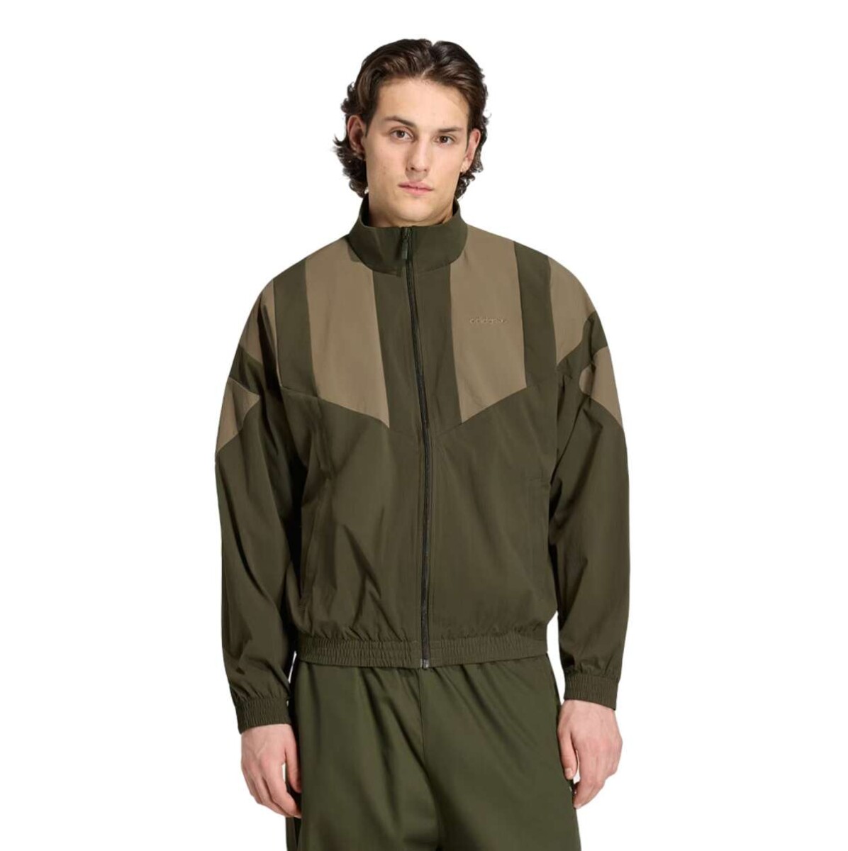 Campera Adidas Blocked - Verde 