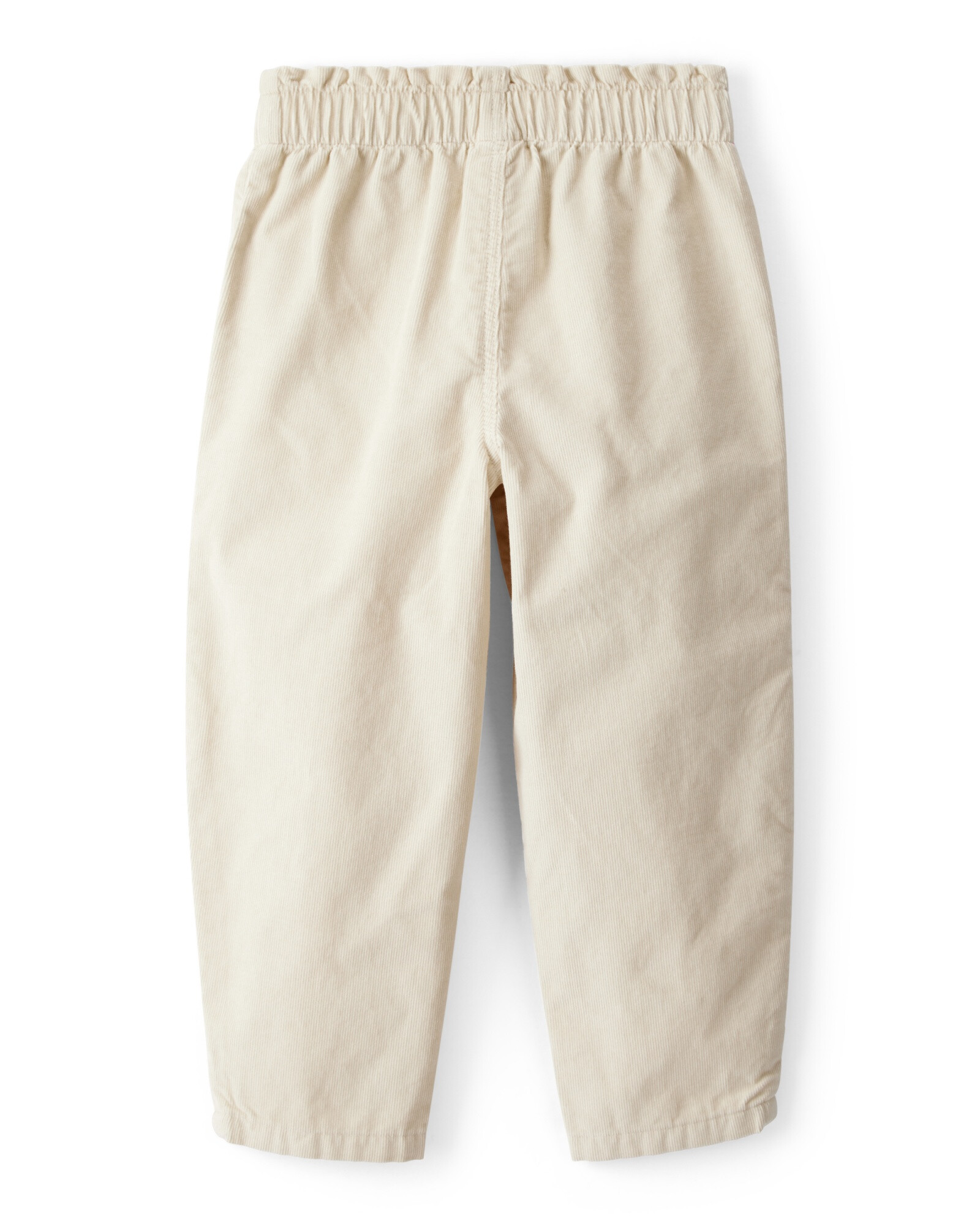 Pantalón de pana, beige, bolsillos corazón Sin color