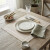 Individual con Vainilla Lino Liso Home Class 45 x 30 cm SALMON