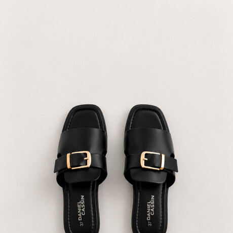 SANDALIA FLOREN Negro