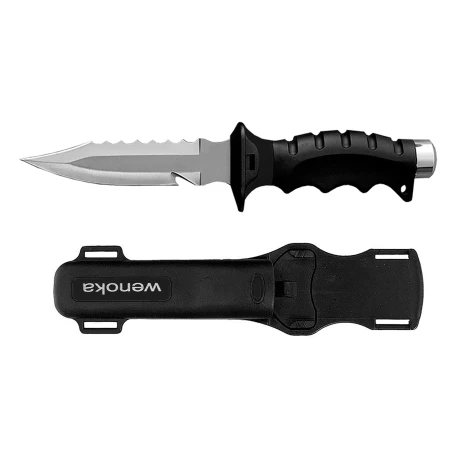 Deep See - Cuchillo Jack Pointed D8251 - Punta Afilada. Hoja 5" Acero Inoxidable Serie 420. Incluye 001