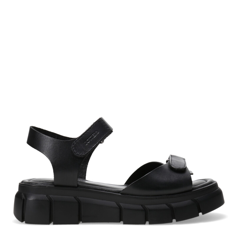 Sandalias de Mujer Bottero s dos velcros Negro