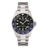 Reloj Swiss Alpine Military Master Diver GMT 7052.1132 para hombre con correa de acero Azul