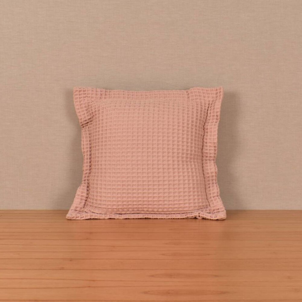 Almohadón Deco Cloque 40 x 40 cm Rosa