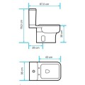 INODORO CON MOCHILA TORRENS - AQUALIA AQ4229-E-W INODORO CON MOCHILA TORRENS - AQUALIA AQ4229-E-W