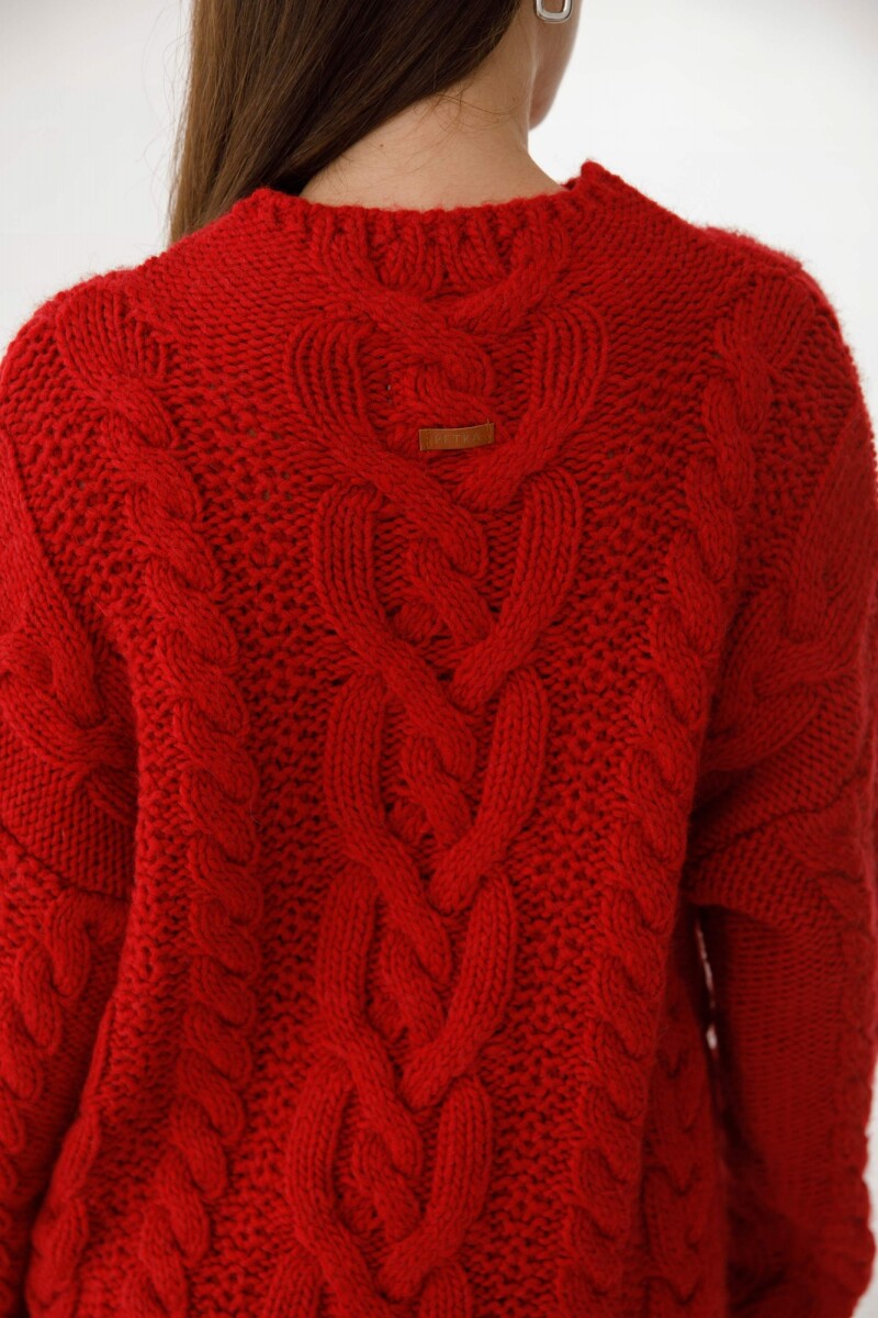 Sweater Roberta Rojo