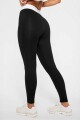 Leggings On-The-Go Power Hold High-Waisted Mujer Black/Classic White