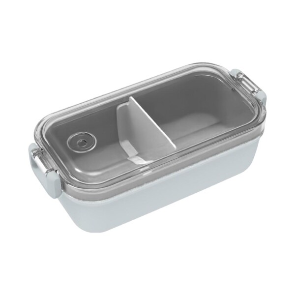 Bento box doble división gris