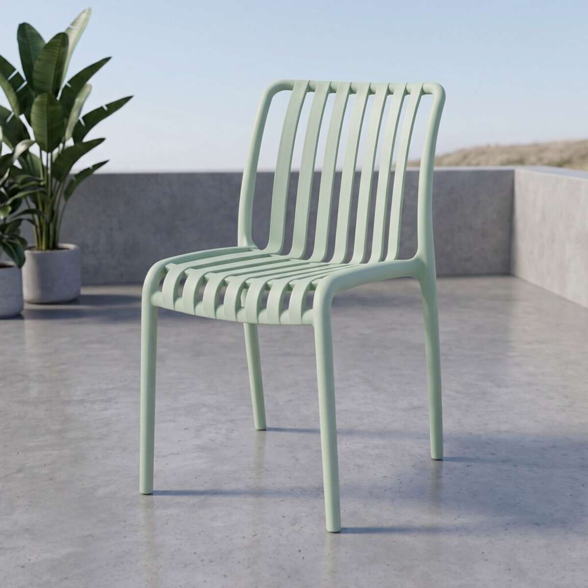 Silla de Exterior Omega - Verde 