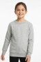 Buzo deportivo básico escote redondo - UNISEX Gris melange claro