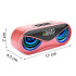 Reloj Parlante Despertador Radio Luminoso Recargable Alarma Color Variante Rosa