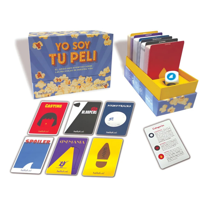 Yo Soy Tu Peli - Juego De Mesa Trivia De Cine Yo Soy Tu Peli - Juego De Mesa Trivia De Cine