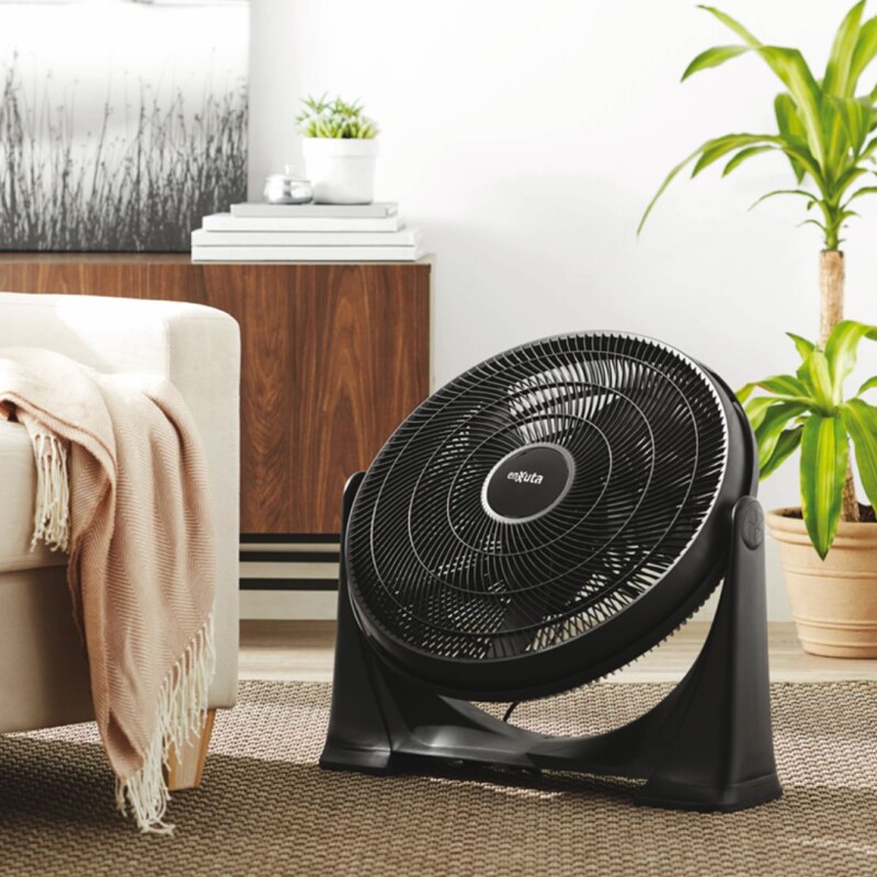 Ventilador Turbo Enxuta Negro N/a