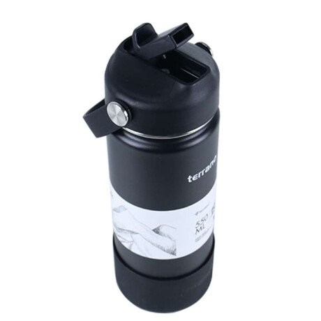 Botella Térmica Con Pico 550Ml. Negro