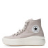 Championes de Mujer Converse Chuck Taylor Move Hi Marrón - Beige