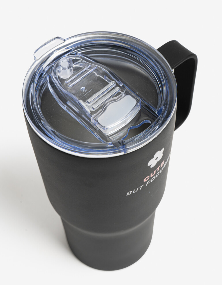 Artículos cocina Vasos y Botellas Vaso Café Con Asa Estampado - Combinacion Tricolor