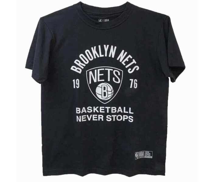Remera Brooklyn Nets Negro