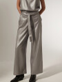 Pantalon Conigli Plateado