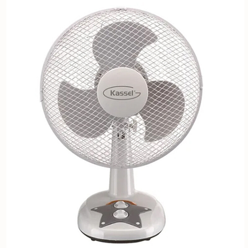 VENTILADOR DE MESA KASSEL KS-VM 30 Blanco Sin color