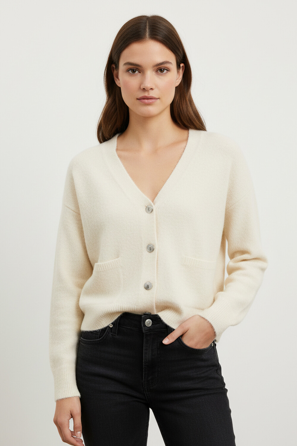 Cardigan Moyan Crudo / Natural