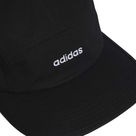 Gorra Lona De 5 Paneles Unisex Negro