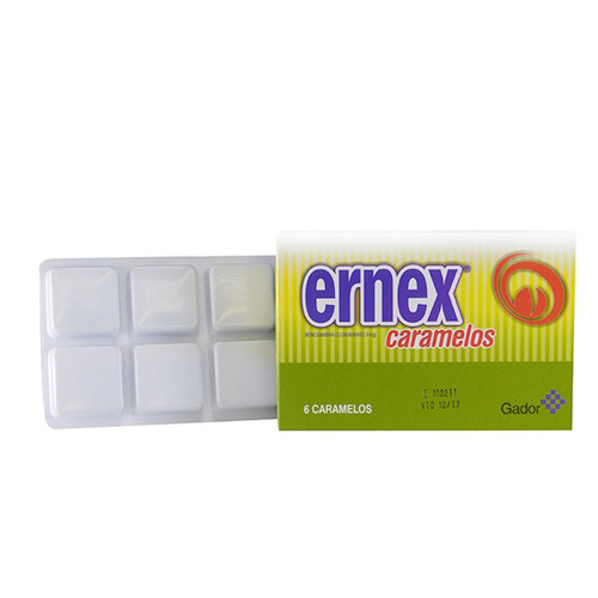 Ernex 6 Caramelos 