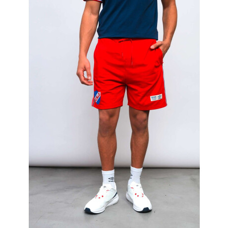 Short Bermuda Palmer de Hombre Rojo