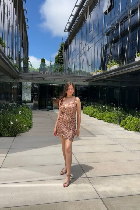 Vestido Tomasa Marrón