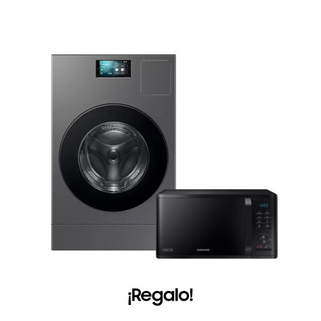 Lavasecarropas Bespoke AI de 25Kg de lavado y 15Kg de secado + Microondas 23 L de Regalo Lavasecarropas Bespoke AI de 25Kg de lavado y 15Kg de secado + Microondas 23 L de Regalo