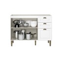 COCINA MODULADA 3.50 MT BLANCA - CLASSY COCINA MODULADA 3.50 MT BLANCA - CLASSY