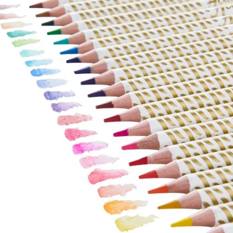 Lapices Acuarelables Mooving x24 colores Lapices Acuarelables Mooving X24 Colores