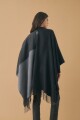 Capa color block negro