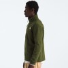 Buzo Polar Textured cierre de 1/4 hombre Woodland Green Heather