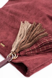 Charm Flecos Y Tachas Gamuza Vegana Vison