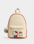 Mochilas y Carteras Infantiles Mochila Print "hello Kitty" - Blanco Crudo