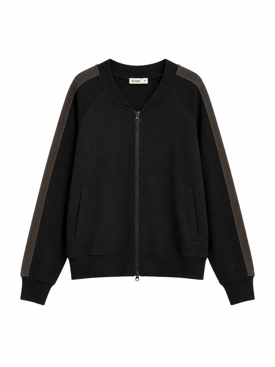 CAMPERA BIANCA - NEGRO 