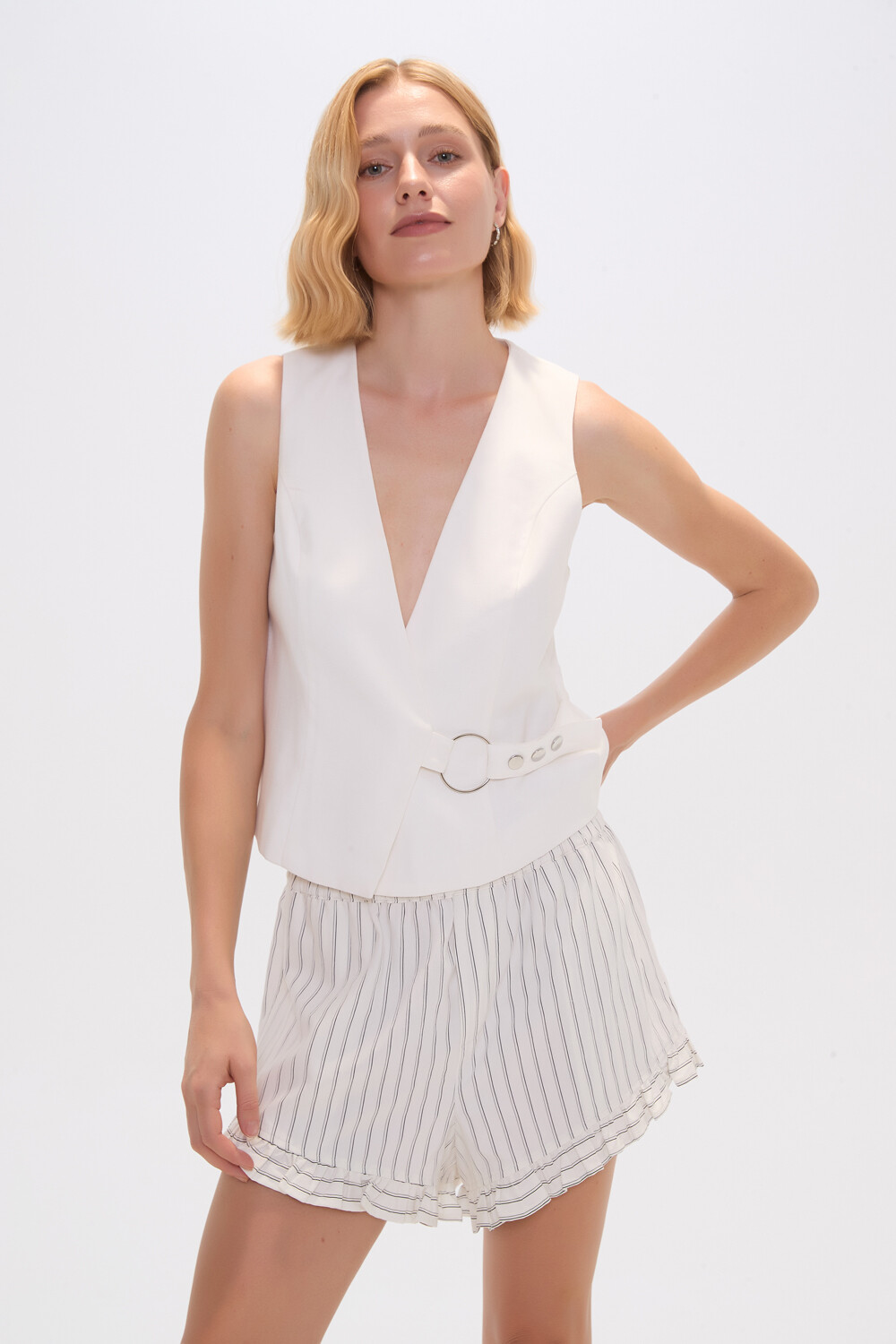 Chaleco Funchi Marfil / Off White