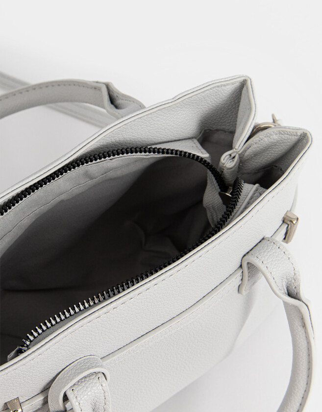 City Cartera City Charm Gris - Gris Claro