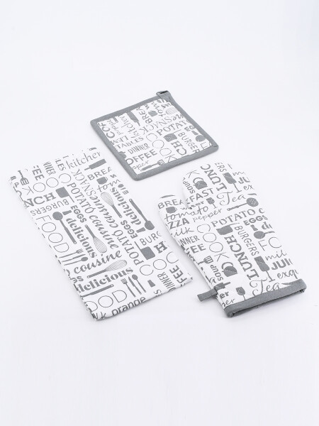 SET CON MANOPLA GRIS (V)