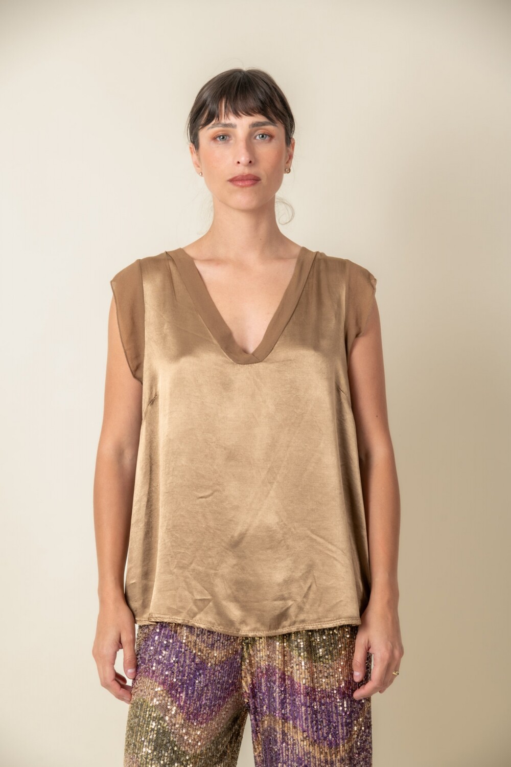 BLUSA ENCINO Tostado