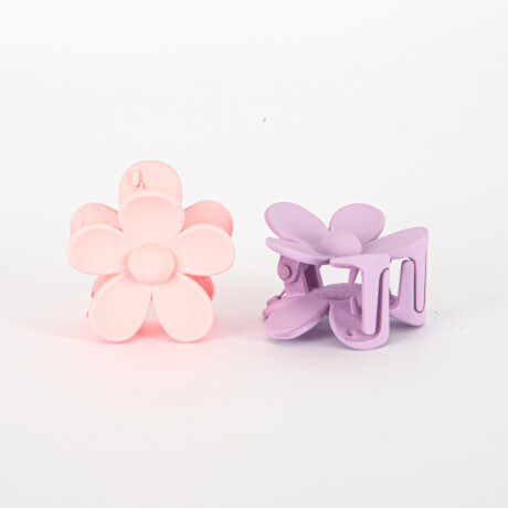 Pinza de Pelo Esenciales by San Roque Rosada y Violeta Pinza de Pelo Esenciales by San Roque Rosada y Violeta