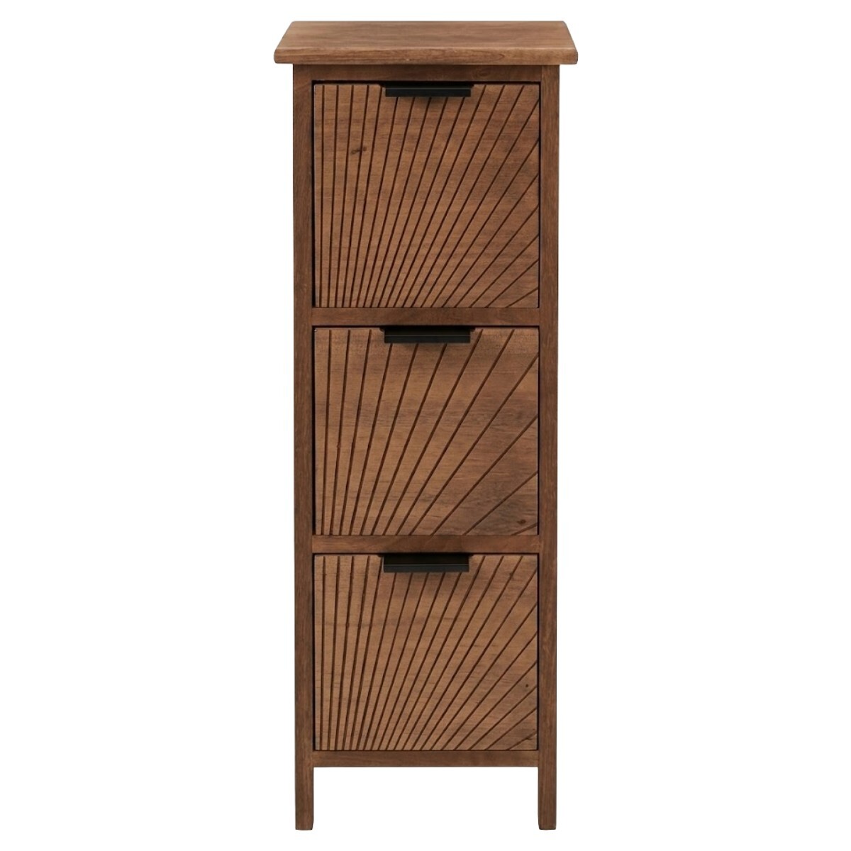 ESTANTE ORGANIZADOR C/3 CAJON MARRON 